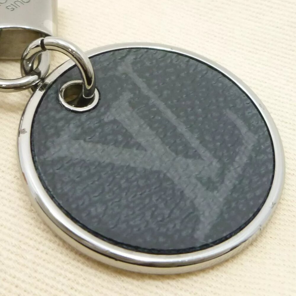 LOUIS VUITTON Monogram ID Pocket Key Chain Charm Key Holder - Picture 2 of 12